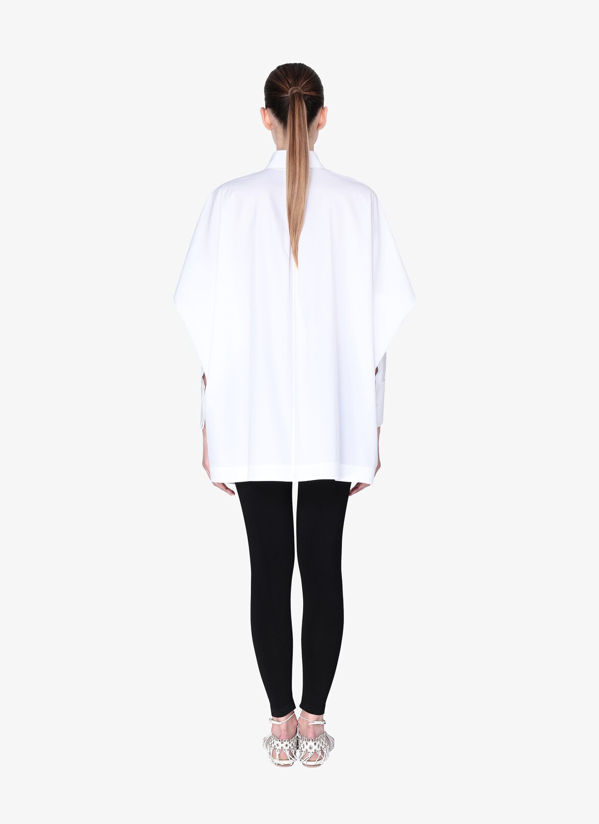 SHIRT POPELINE JAPONAISE WHITE ALAÏA WHITE  SHIRT POPELINE JAPONAISE WHITE